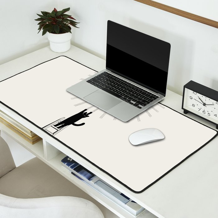 Cat Landscape 198: Making Sunshine Desk Mat Gallery Image 2