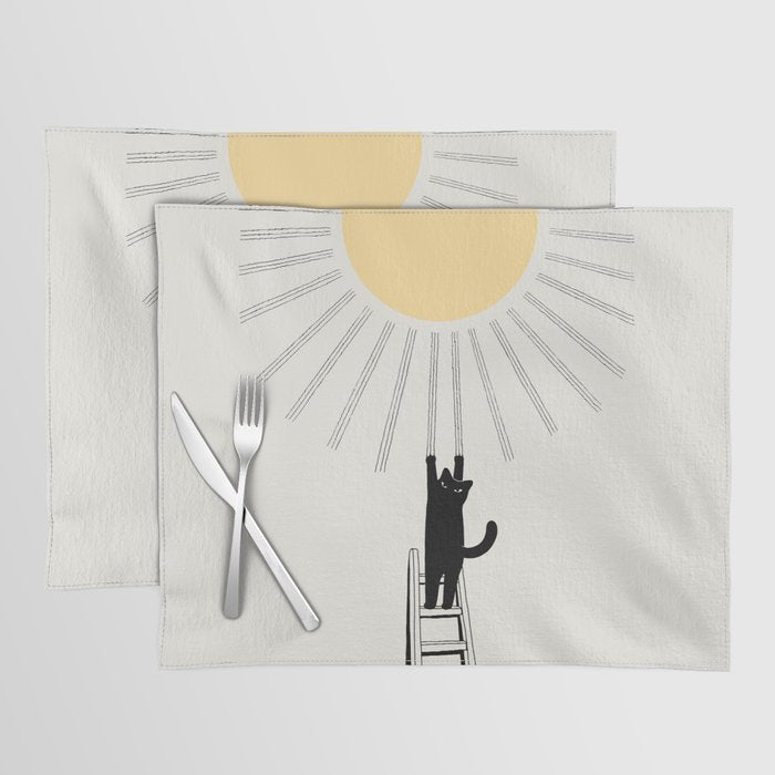 Cat Landscape 198: Making Sunshine Placemat Gallery Image 1