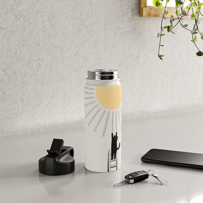 Cat Landscape 198: Making Sunshine Water Bottle Gallery Image 4