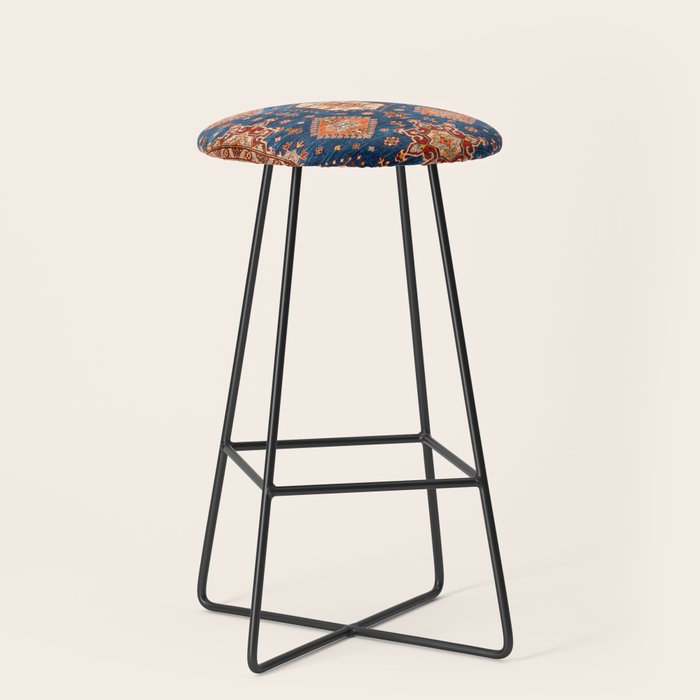 Velvet Star Maze Stool Gallery Image 1