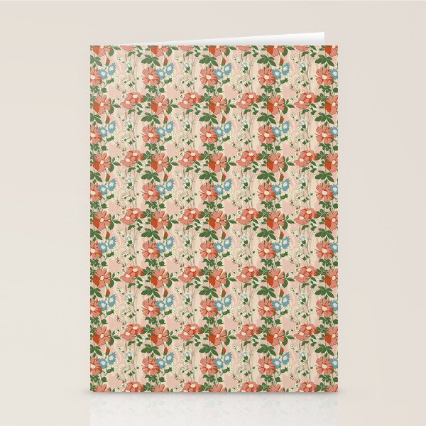 Botanical Nostalgia Hand Painted Stationery Card Gallery Image 1