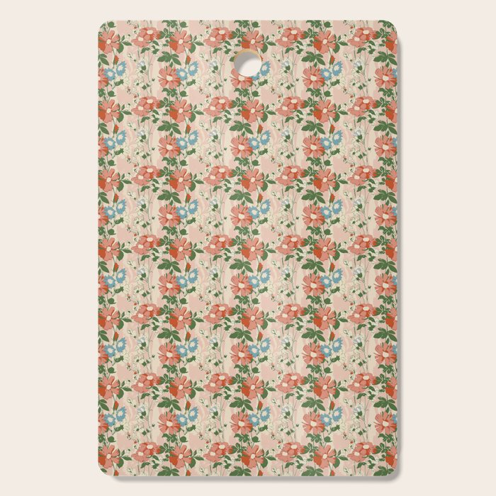 Botanical Nostalgia Hand Painted Cutting Board Gallery Image 1