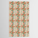 Botanical Nostalgia Hand Painted Tablecloth Gallery Image 2