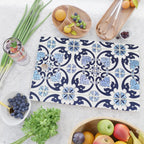 Azulejos, moroccan tiles, Painted tiles, blue, white, portugal Cutting Board Gallery Image 2