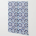 Azulejos, moroccan tiles, Painted tiles, blue, white, portugal Wallpaper Gallery Image 2