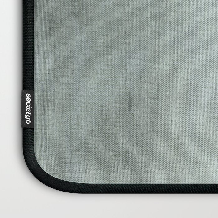 Organic Shapes Modern Colors Linen Artwork Laptop Sleeve Gallery Image 3