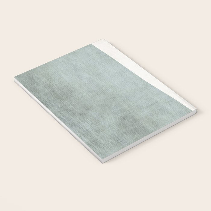 Organic Shapes Modern Colors Linen Artwork Notebook Gallery Image 3