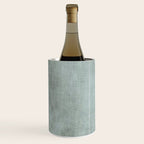 Organic Shapes Modern Colors Linen Artwork Wine Chiller Gallery Image 2