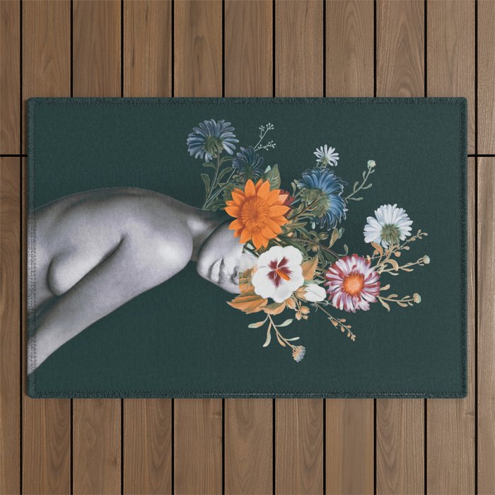 Floral beauty 20 Outdoor Rug Gallery Image 1