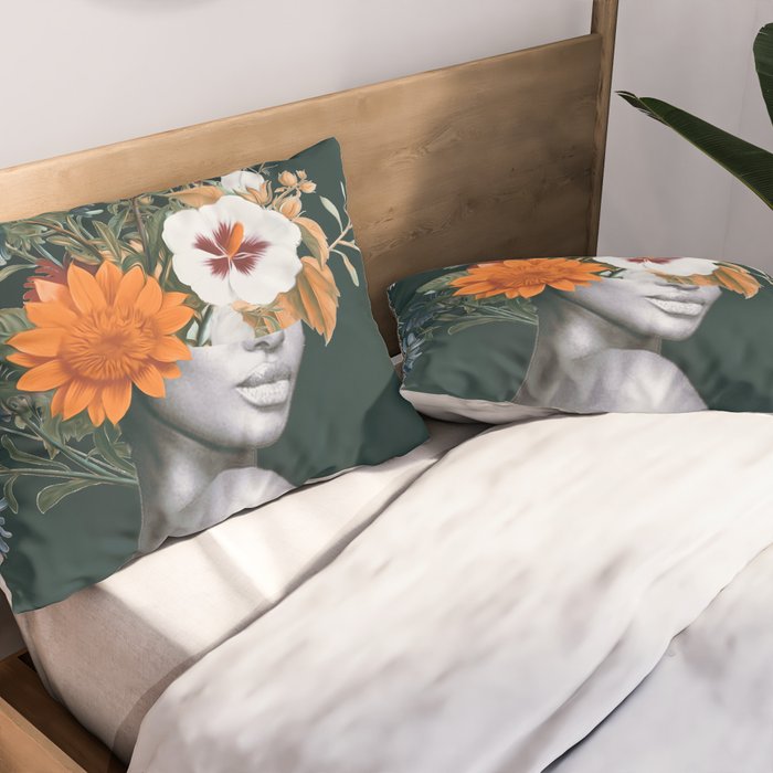 Floral beauty 20 Pillow Sham Gallery Image 2