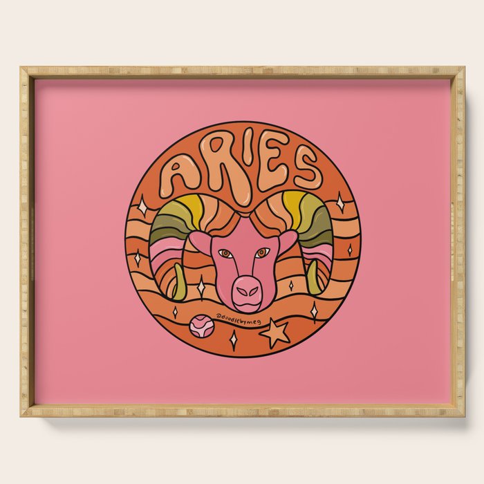 2020 Aries Serving Tray Gallery Image 1