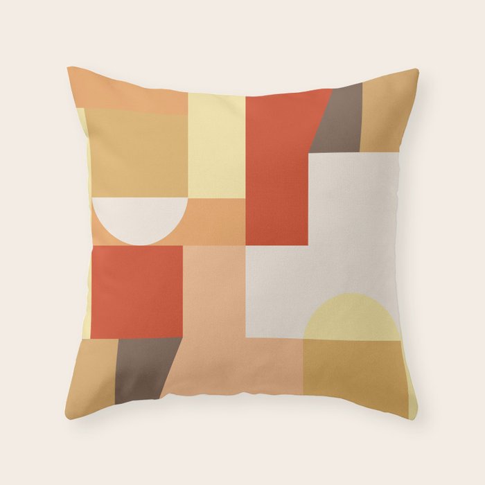 The Coming of Coziness Throw Pillow Gallery Image 1