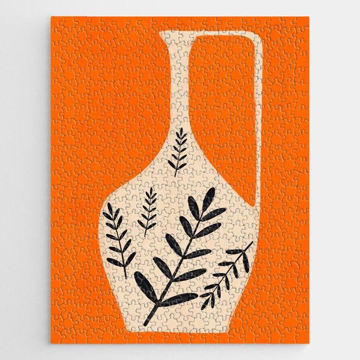 Minimal Abstract Art Vase 24 Jigsaw Puzzle Gallery Image 1