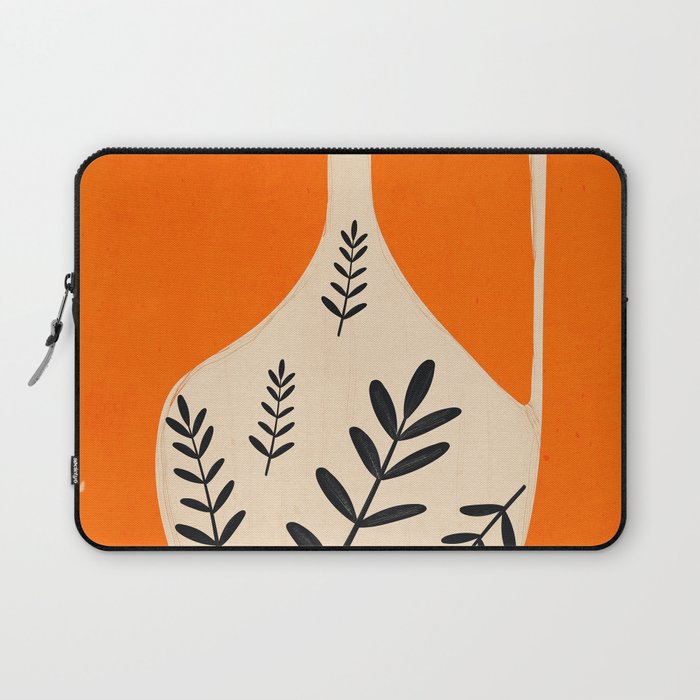 Minimal Abstract Art Vase 24 Laptop Sleeve Gallery Image 1
