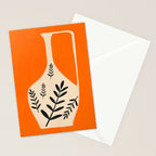 Minimal Abstract Art Vase 24 Stationery Card Gallery Image 2