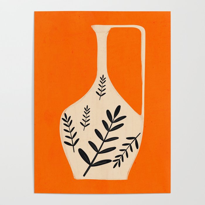 Minimal Abstract Art Vase 24 Poster Gallery Image 4