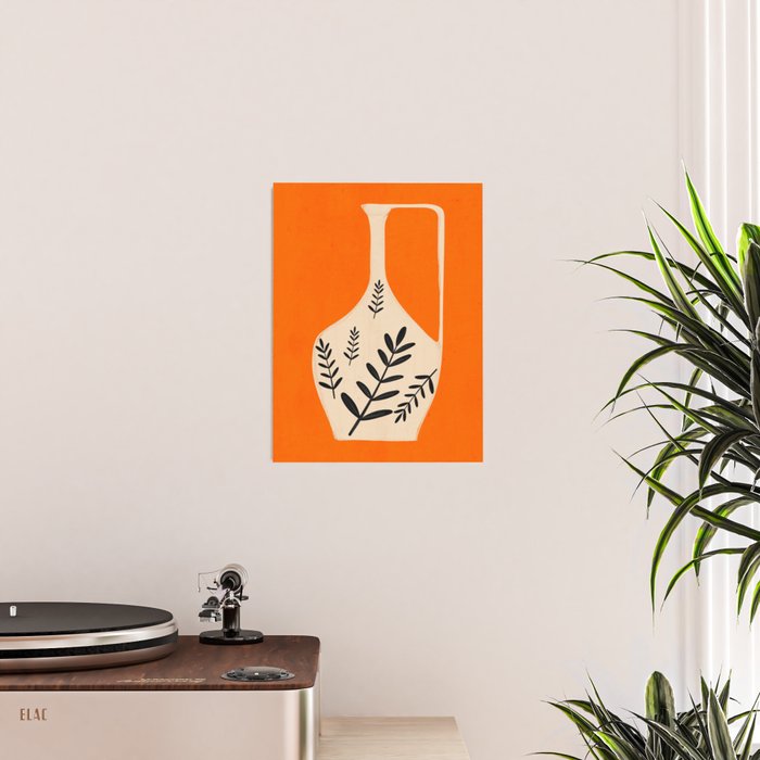 Minimal Abstract Art Vase 24 Poster Gallery Image 2