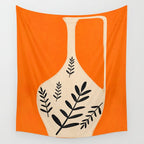 Minimal Abstract Art Vase 24 Wall Tapestry Gallery Image 4