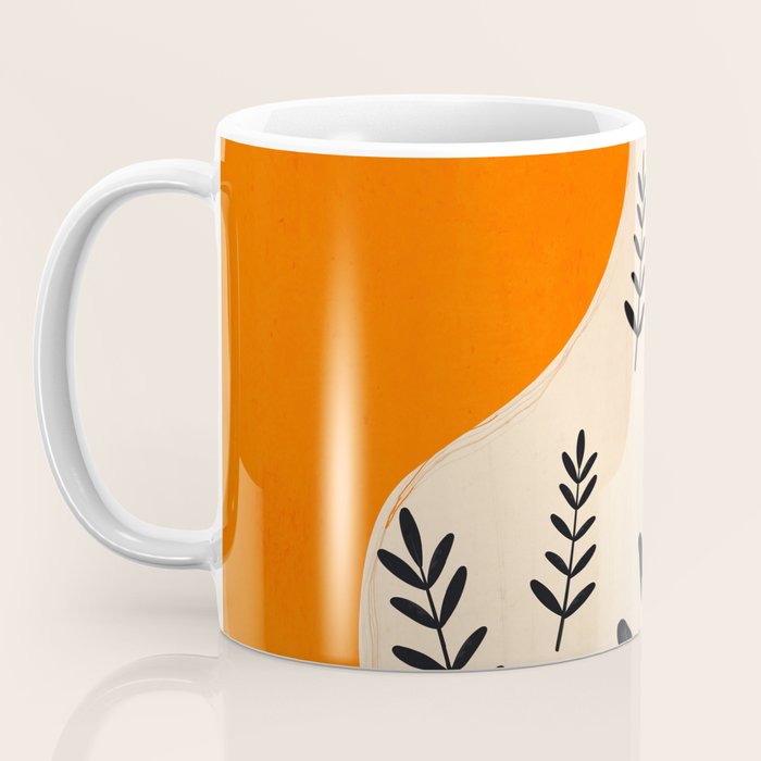 Minimal Abstract Art Vase 24 Coffee Mug Gallery Image 3