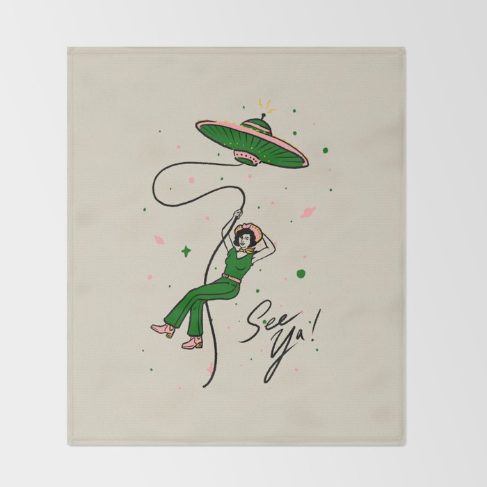 See Ya Throw Blanket Gallery Image 2