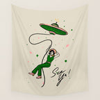 See Ya Wall Tapestry Gallery Image 4