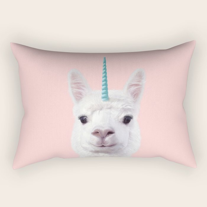 ALPACA UNICORN Rectangular Pillow Gallery Image 2