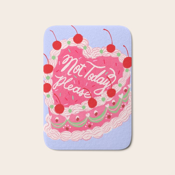 Not Today Please Bath Mat Gallery Image 1
