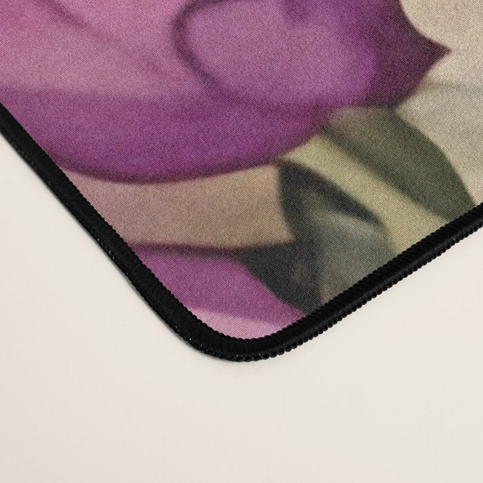 Purple tulips field  Desk Mat Gallery Image 4