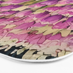 Purple tulips field  Bath Mat Gallery Image 3