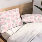 Sweet Strawberries Pillow Sham Gallery Image 2