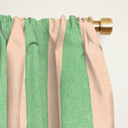 STRIPES 001 N - Lime Window Curtain Gallery Image 2