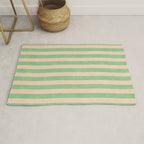 STRIPES 001 N - Lime Rug Gallery Image 1
