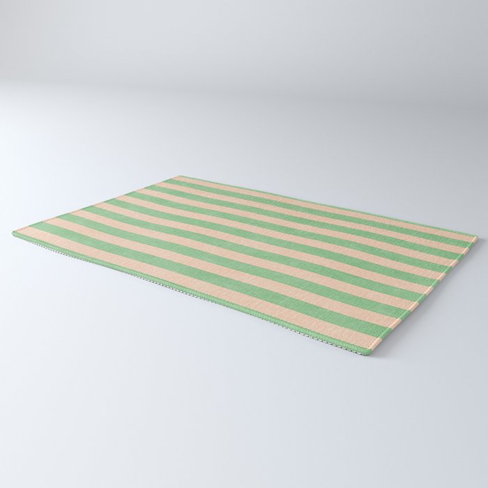 STRIPES 001 N - Lime Rug Gallery Image 3
