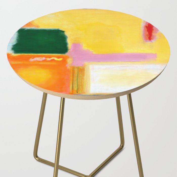 Mark Rothko - No 16 / No 12 (Mauve Intersection) Artwork Side Table Gallery Image 2