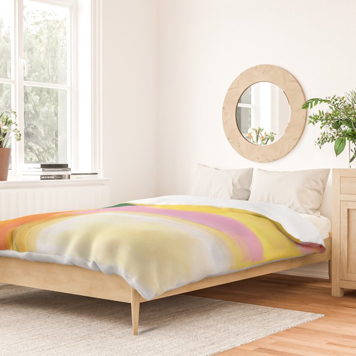 Mark Rothko - No 16 / No 12 (Mauve Intersection) Artwork Duvet Cover Gallery Image 2