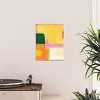 Mark Rothko - No 16 / No 12 (Mauve Intersection) Artwork Poster Gallery Image 2