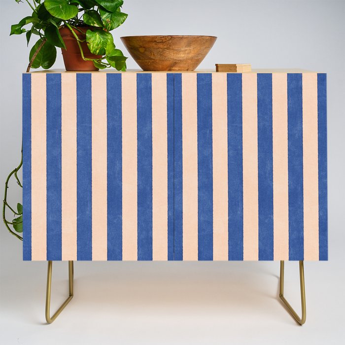STRIPES 001 O - Sapphire Credenza Gallery Image 1