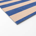 STRIPES 001 O - Sapphire Welcome Mat Gallery Image 2