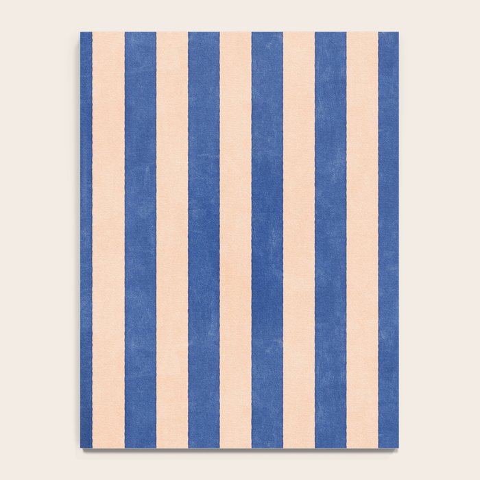 STRIPES 001 O - Sapphire Notebook Gallery Image 4