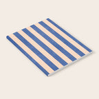 STRIPES 001 O - Sapphire Notebook Gallery Image 2