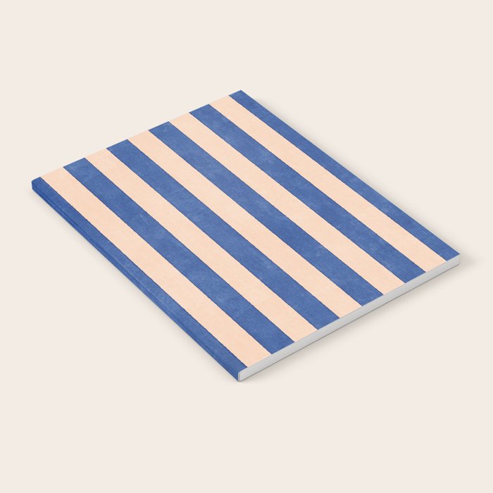 STRIPES 001 O - Sapphire Notebook Gallery Image 2