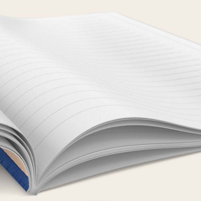 STRIPES 001 O - Sapphire Notebook Gallery Image 2