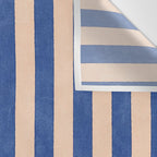 STRIPES 001 O - Sapphire Wall Tapestry Gallery Image 3