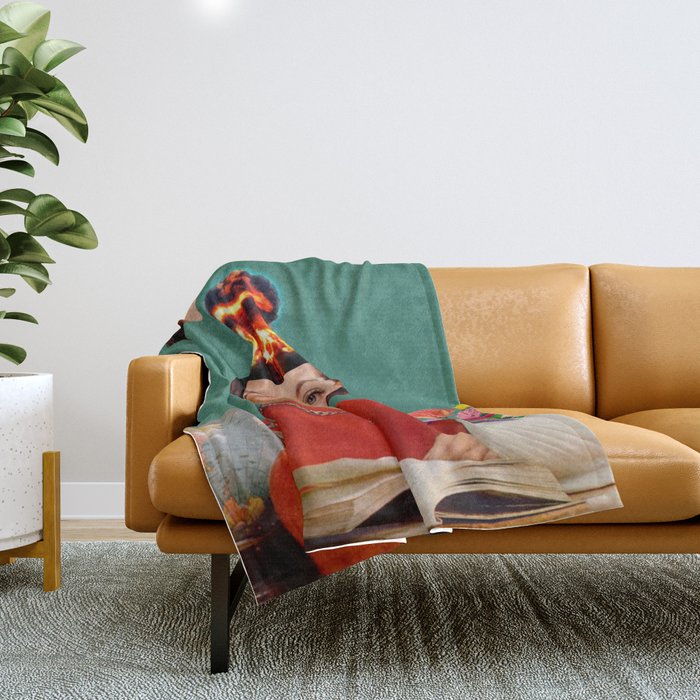 Mindblown Throw Blanket Gallery Image 1