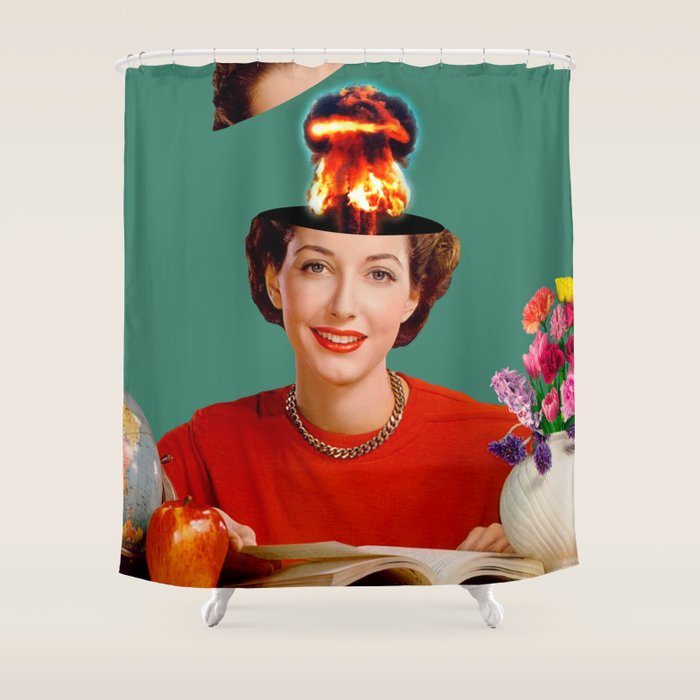 Mindblown Shower Curtain Gallery Image 1