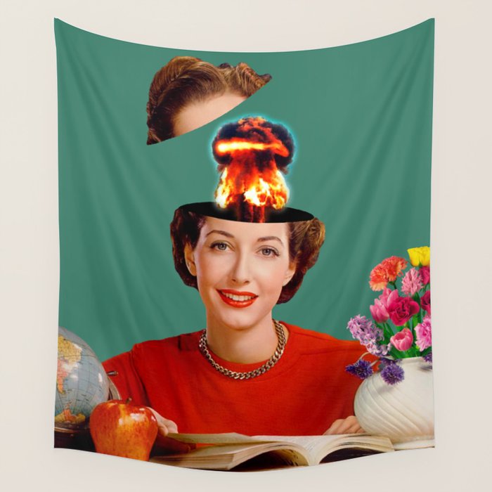 Mindblown Wall Tapestry Gallery Image 1