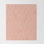 Hand-drawn Symmetrical Pattern #2 Throw Blanket Gallery Image 2
