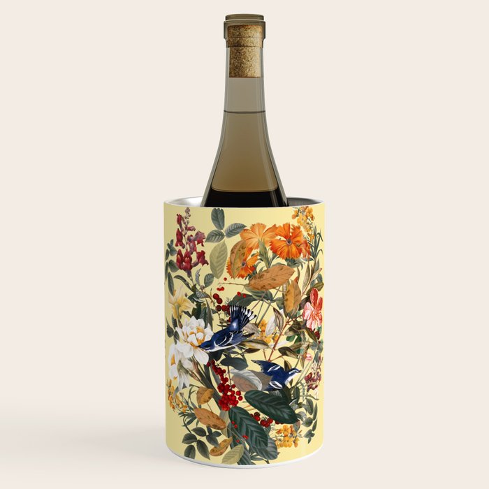 Floral and Birds XXIX Wine Chiller Gallery Image 1
