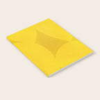 Abstract shapes-yellow gold Notebook Gallery Image 2