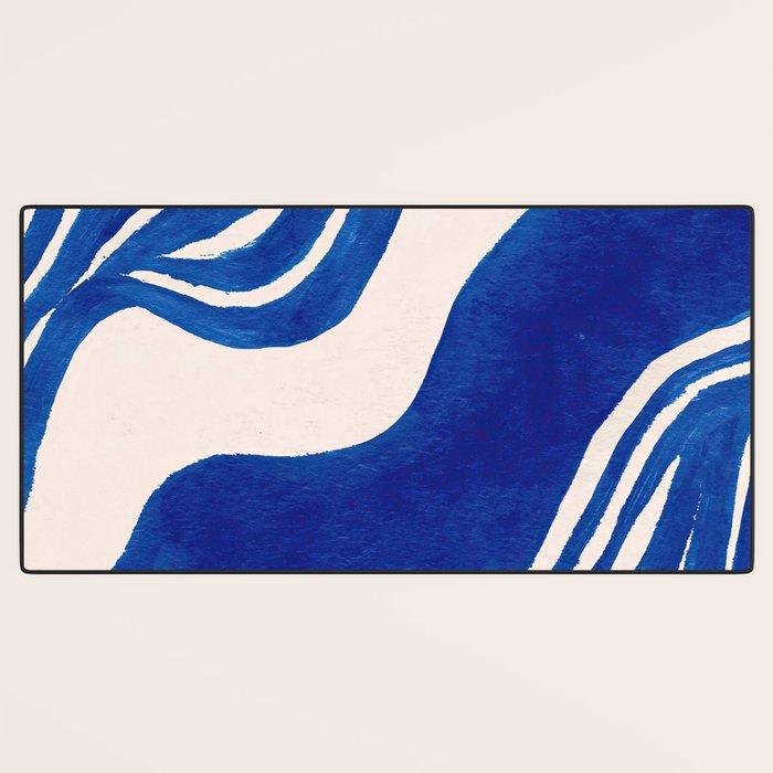 Indigo Flow Desk Mat Gallery Image 3